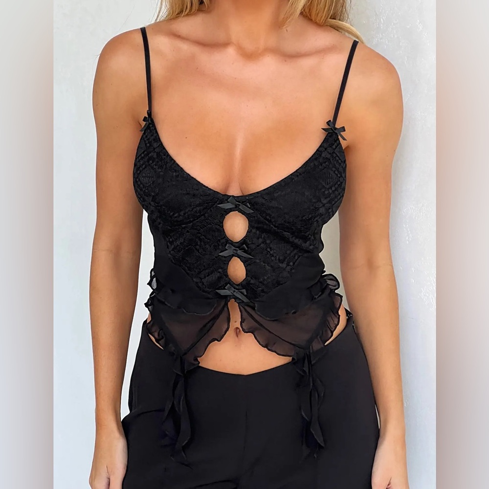 *NWT Tiger Mist Lafayette Top XS